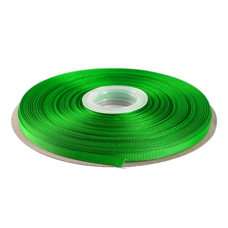 آي تي آي سباركل ITIsparkle 1/4 بوصة شريط Grosgrain 50 ياردة مجموعة لفات لتغليف الهدايا والكتب الخردة والحفلات المفضلة لضفائر الشعر وديكور استحمام الطفل وتزيين الكيك وترتيب الزهور واللوازم الحرفية وشريط الزمرد - Image 1
